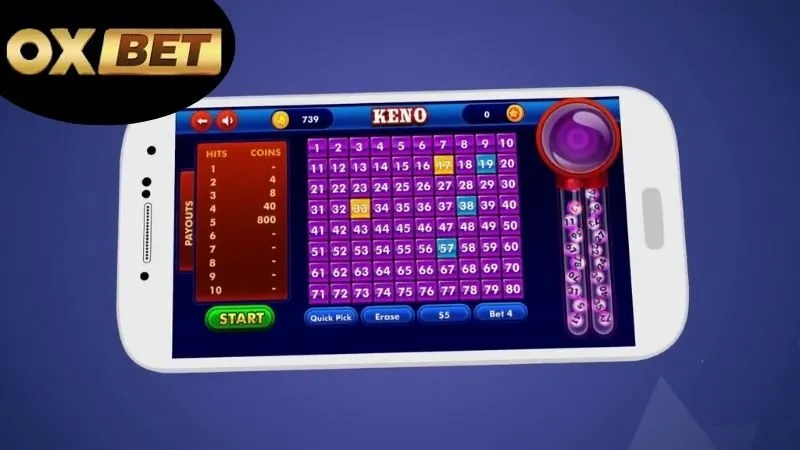Mẹo và lợi ích khi chơi Keno OXBET